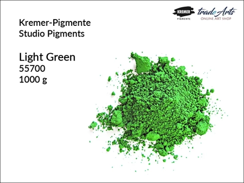 Pigmenty studyjne Kremer-Pigmente, pigmenty do farb studyjnych Kremer-Pigmente, pigment do farb studyjnych Light Green Kremer-Pigmente, pigment, pigmenty studyjne, pigmenty studyjne z wypełniaczem, Kremer-Pigmente, tradearts,