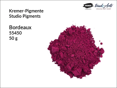 Pigmenty studyjne Kremer-Pigmente, pigmenty do farb studyjnych Kremer-Pigmente, pigment do farb studyjnych Bordeaux Kremer-Pigmente, pigment, pigmenty studyjne, pigmenty studyjne z wypełniaczem, Kremer-Pigmente, tradearts,