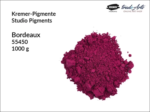 Pigmenty studyjne Kremer-Pigmente, pigmenty do farb studyjnych Kremer-Pigmente, pigment do farb studyjnych Bordeaux Kremer-Pigmente, pigment, pigmenty studyjne, pigmenty studyjne z wypełniaczem, Kremer-Pigmente, tradearts,