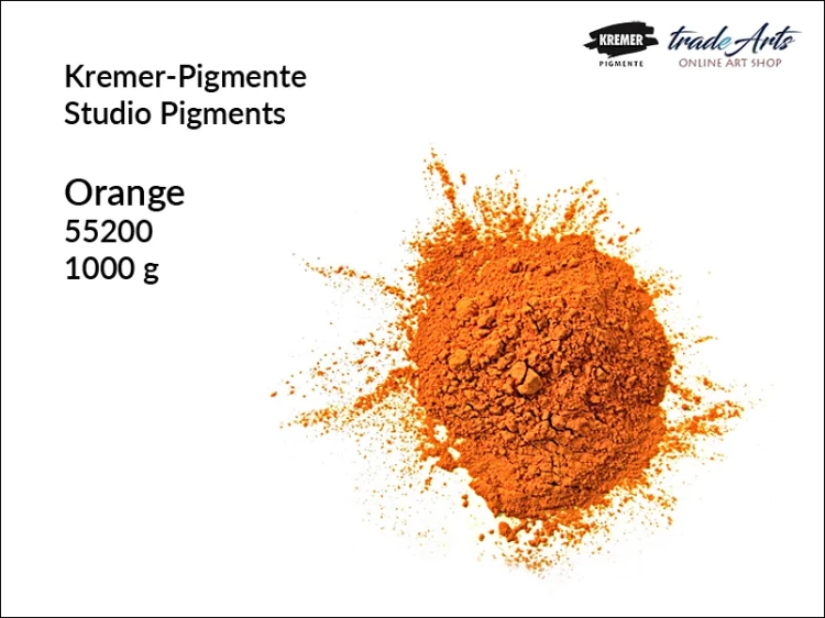 Pigmenty studyjne Kremer-Pigmente, pigmenty do farb studyjnych Kremer-Pigmente, pigment do farb studyjnych Orange Kremer-Pigmente, pigment, pigmenty studyjne, pigmenty studyjne z wypełniaczem, Kremer-Pigmente, tradearts,