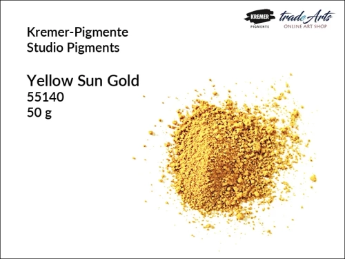 Pigmenty studyjne Kremer-Pigmente, pigmenty do farb studyjnych Kremer-Pigmente, pigment do farb studyjnych Yellow Sun Gold Kremer-Pigmente, pigment, pigmenty studyjne, pigmenty studyjne z wypełniaczem, Kremer-Pigmente, tradearts,