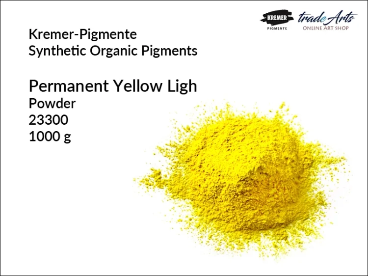 Pigment syntetyczny organiczny żółcień permanentna jasna Kremer-Pigmente, Kremer-Pigmente - żółcień permanentna jasna syntetyczna, pigmenty organiczne syntetyczne Kremer-Pigmente, pigmenty, pigmenty syntetyczne, Kremer-Pigmente, tradearts,