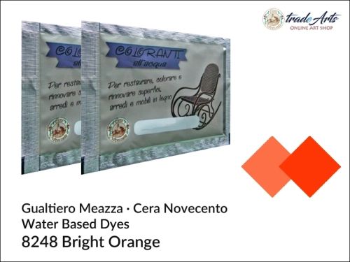 Bejca wodna Bright Orange 8248 Cera Novecento, Cera Novecento - bejca wodna Bright Orange 8248, barwnik wodny Bright Orange 8248 Cera Novecento, barwniki, bejce wodne, Cera Novecento, tradearts,