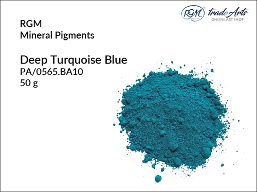 Pigment mineralny Deep Turquoise Blue 565 RGM, RGM pigment mineralny Deep Turquoise Blue 565, pigmenty mineralne RGM, pigmenty, pigment, pigmenty mineralne, barwienie, malarstwo, farby, RGM, tradearts,