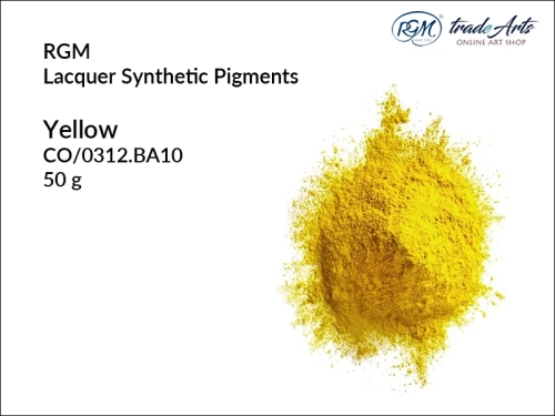 Pigment syntetyczny Yellow kc4 312 RGM Lacquer, RGM Lacquer Yellow kc4 312 - pigment syntetyczny, pigmenty syntetyczne RGM Lacquer, pigment, pigmenty, RGM Lacquer - pigmenty syntetyczne, RGM Lacquer, tradearts,