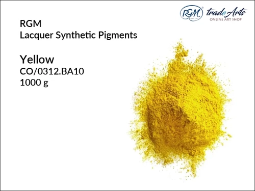 Pigment syntetyczny Yellow kc4 312 RGM Lacquer, RGM Lacquer Yellow kc4 312 - pigment syntetyczny, pigmenty syntetyczne RGM Lacquer, pigment, pigmenty, RGM Lacquer - pigmenty syntetyczne, RGM Lacquer, tradearts,
