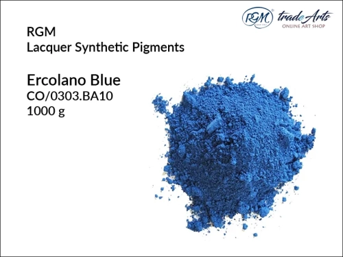 Pigment syntetyczny Ercolano Blue 303 RGM Lacquer, RGM Lacquer Ercolano Blue 303 - pigment syntetyczny, pigmenty syntetyczne RGM Lacquer, pigment, pigmenty, RGM Lacquer - pigmenty syntetyczne, RGM Lacquer, tradearts,