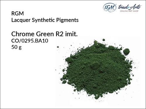 Pigment syntetyczny Chrome Green R2 295 RGM Lacquer, RGM Lacquer Chrome Green R2 295 - pigment syntetyczny, pigmenty syntetyczne RGM Lacquer, pigment, pigmenty, RGM Lacquer - pigmenty syntetyczne, RGM Lacquer, tradearts,