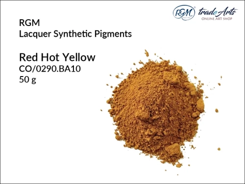 Pigment syntetyczny Red Hot Yellow 290 RGM Lacquer, RGM Lacquer Red Hot Yellow 290 - pigment syntetyczny, pigmenty syntetyczne RGM Lacquer, pigment, pigmenty, RGM Lacquer - pigmenty syntetyczne, RGM Lacquer, tradearts,