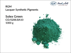 Pigment syntetyczny Solex Green 288 RGM Lacquer, opak. 1000 g