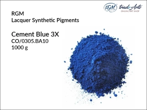 Pigment syntetyczny Cement Blue 3X 305 RGM Lacquer, opak. 1000 g