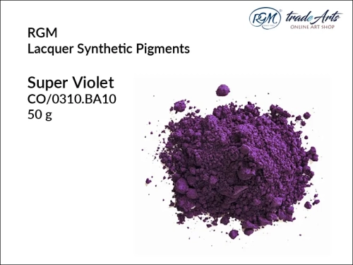 Pigment Super Violet Lacquer 310 RGM, RGM Super Violet Lacquer 310 - pigment syntetyczny, pigmenty syntetyczne RGM Lacquer, pigment, pigmenty, RGM Lacquer - pigmenty syntetyczne, RGM Lacquer, tradearts,