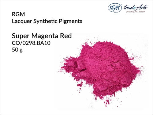 Pigment Super Magenta Red Lacquer 298 RGM, Super Magenta Red Lacquer 298 - pigment syntetyczny, pigmenty syntetyczne RGM Lacquer, pigment, pigmenty, RGM Lacquer - pigmenty syntetyczne, RGM Lacquer, tradearts,