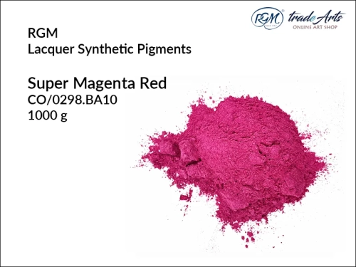 Pigment Super Magenta Red Lacquer 298 RGM, Super Magenta Red Lacquer 298 - pigment syntetyczny, pigmenty syntetyczne RGM Lacquer, pigment, pigmenty, RGM Lacquer - pigmenty syntetyczne, RGM Lacquer, tradearts,