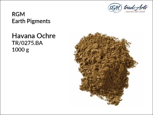 Pigment ziemny Havana Ochre 275 RGM, RGM - pigment ziemny Havana Ochre 275, pigmenty ziemne RGM, pigmenty naturalne, pigmenty RGM, pigment ziemny, pigment, RGM Earth Pigments, RGM,  tradearts,