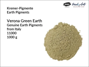 Pigment ziemny ziemia zielona z Werony prawdziwa Kremer-Pigmente, opak. 1000 g 