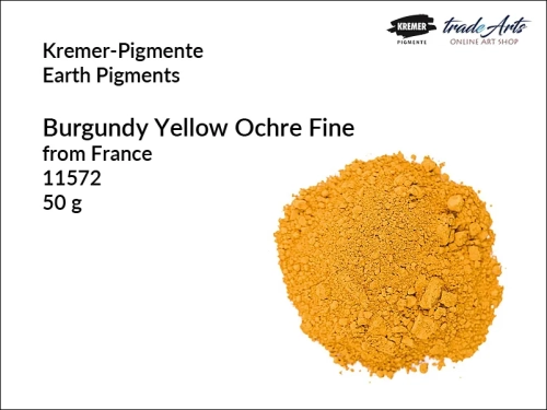 Burgundy Yellow Ochre Fine Earth Pigment Kremer-Pigmente, Kremer-Pigmente pigment ziemny ochra żółta byrgundzka fine, pigment ziemny ochra żółta burgundzka fine, oryginalny pigment ziemny Burgundy Yellow Ochre Fine, Kremer-Pigmente,