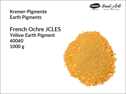 Pigment ziemny ugier złocisty JCLES Kremer-Pigmente, Kremer-Pigmente - pigment ziemny ugier złocisty JCLES, pigmenty ziemne, pigmenty naturalne, pigmenty,  pigmenty ziemne czyste, Kremer-Pigmente, tradearts,