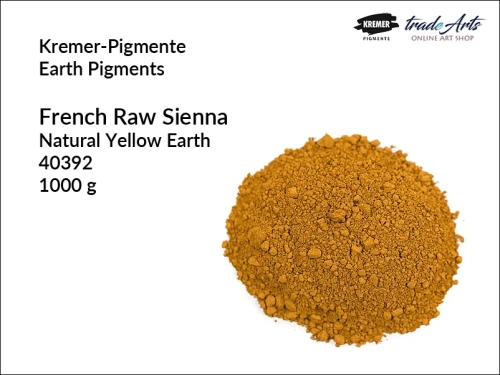 Pigment ziemny siena naturalna francuska Kremer-Pigmente, Kremer-Pigmente - pigment ziemny siena naturalna francuska, pigmenty ziemne, pigmenty naturalne, pigmenty,  pigmenty ziemne czyste, Kremer-Pigmente, tradearts,
