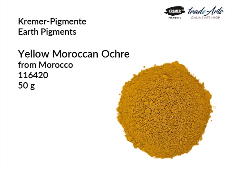 Yellow Moroccan Ochre earth pigment Kremer-Pigmente, Kremer-Pigmente pigment ziemny ochra żółta marokańska, pigment ziemny ochra żółta marokańska, oryginalny pigment ziemny Yellow Moroccan Ochre, Kremer-Pigmente,