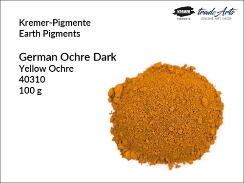 Pigment ziemny ugier ciemny niemiecki Kremer-Pigmente, Kremer-Pigmente - pigment ziemny ugier ciemny niemiecki, pigmenty ziemne, pigmenty naturalne, pigmenty,  pigmenty ziemne czyste, Kremer-Pigmente, tradearts,