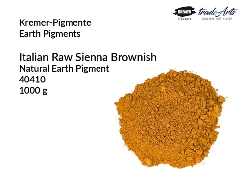 Pigment ziemny ziemia sienieńska brunatna włoska Kremer-Pigmente, Kremer-Pigmente - pigment ziemny ziemia sienieńska brunatna włoska, pigmenty ziemne, pigmenty naturalne, pigmenty,  pigmenty ziemne czyste, Kremer-Pigmente, tradearts,