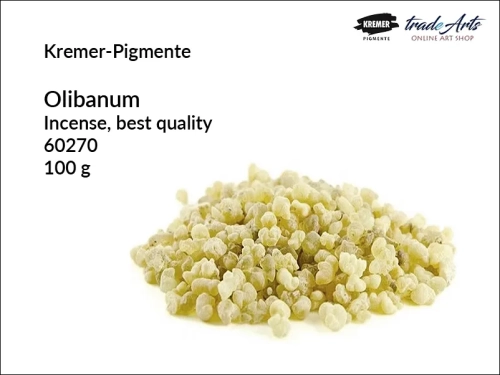 Żywica olibanum czysta Kremer-Pigmente, Kremer-Pigmente - żywica olibanum prawdziwa, żywica olibanum, kadzidło, olibanum kadzidło, żywice, olibanum, tradearts,