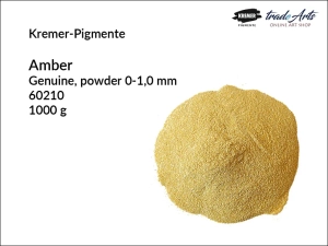 Bursztyn oryginalna żywica w proszku Kremer-Pigmente, opak. 1000 g