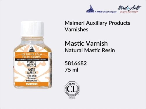 Maimeri Mastic Varnish, werniks mastyksowy do farb olejnych Maimeri Mastic Varnish, Maimeri Mastic Varnish - werniks mastyksowy do farb olejnych,  werniks mastyksowy Maimeri, werniks mastyksowy do farb olejnych,