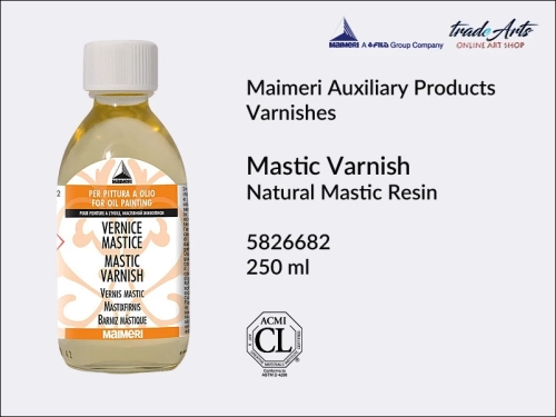 Maimeri Mastic Varnish, werniks mastyksowy do farb olejnych Maimeri Mastic Varnish, Maimeri Mastic Varnish - werniks mastyksowy do farb olejnych,  werniks mastyksowy Maimeri, werniks mastyksowy do farb olejnych,
