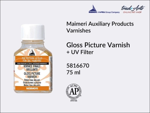 Maimeri Gloss Picture Varnish for Oil Colours, werniks końcowy błyszczący do farb olejnych Maimeri Picture Varnish, Maimeri Picture Varnish - werniks końcowy błyszczący do farb olejnych,  werniks końcowy Maimeri,