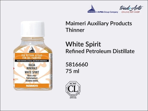 Maimeri White Spirit, White Spirit - rozcieńczalnik do farb olejnych Maimeri, biały spirytus Maimeri White Spirit - rozcieńczalnik do farb olejnych,  biały spirytus do farb olejnych, white spirit, Maimeri White Spirit,