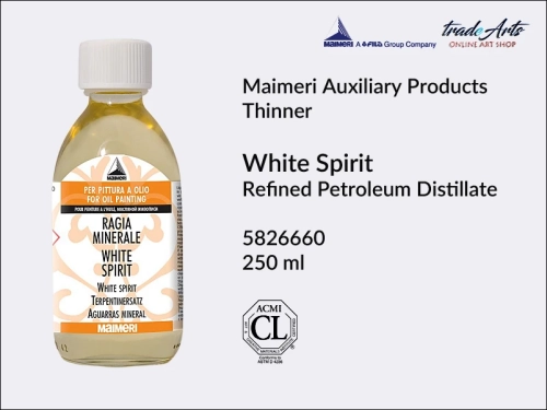 Maimeri White Spirit, White Spirit - rozcieńczalnik do farb olejnych Maimeri, biały spirytus Maimeri White Spirit - rozcieńczalnik do farb olejnych,  biały spirytus do farb olejnych, white spirit, Maimeri White Spirit,