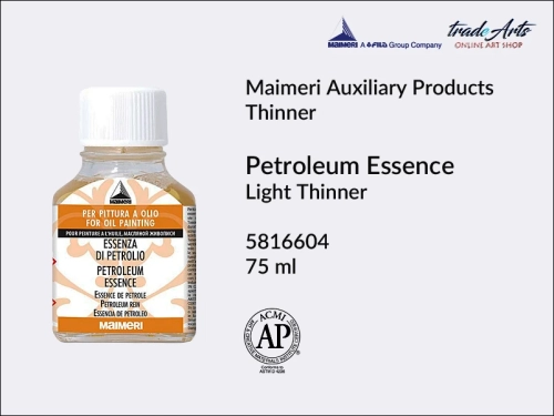 Maimeri Petroleum Essence, esencja benzynowa do farb olejnych Maimeri Petroleum Essence, rozcieńczalnik do farb olejnych Maimeri Petroleum Essence, Maimeri Petroleum Essence - rozcieńczalnik do farb olejnych,  farby olejne,