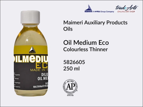 Maimeri Oilmedium Eco, rozcieńczalnik do farb olejnych na bazie wody Maimeri Oilmedium Eco, Maimeri Oilmedium Eco - rozcieńczalnik wodny do farb olejnych, rozcieńczalnik na bazie wody do farb olejnych, farby olejne, rozcieńczalnik,