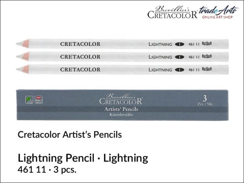 Lightning Pencil Cretacolor, kredka rozjaśniająca Lightning Pencil Cretacolor, Cretacolor kredka rozjaśniająca Lightning Pencil, kredka Lightning Cretacolor, kredka rozjaśniająca miękka Cretacolor, Cretacolor Artist Pencil,