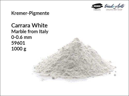 Mączka marmurowa biała Carrara  Kremer-Pigmente, Kremer-Pigmente mączka marmurowa biała Carrara, mączka marmurowa biała Carrara White Fine, mączka, marmur, wypełniacze, tradearts,