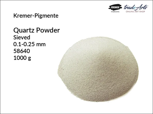 Piasek kwarcowy Kremer-Pigmente, Kremer-Pigmente piasek kwarcowy, pył kwarcowy, mączka kwarcowa, kwarc, piasek kwarcowy, Kremer-Pigmente, tradearts,