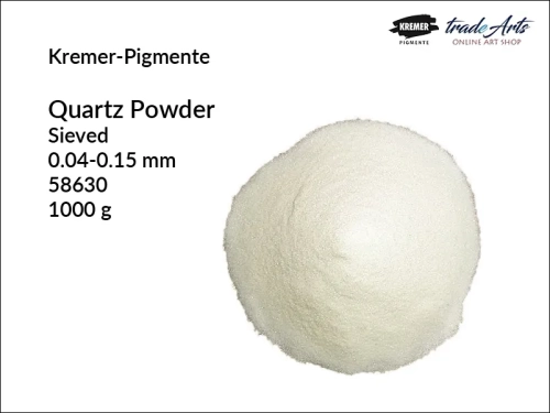 Mączka kwarcowa Kremer-Pigmente, Kremer-Pigmente mączka kwarcowa, pył kwarcowy, kwarc, piasek kwarcowy, Kremer-Pigmente, tradearts,