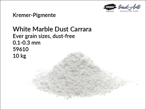 Mączka marmurowa bezpyłowa biała Carrara  Kremer-Pigmente, Kremer-Pigmente mączka marmurowa bezpyłowa  biała Carrara, mączka marmurowa bezpyłowa biała Carrara White, mączka bezpyłowa, marmur, wypełniacze, tradearts,