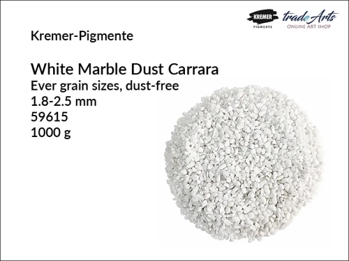 Mączka marmurowa bezpyłowa biała Carrara  Kremer-Pigmente, Kremer-Pigmente mączka marmurowa bezpyłowa  biała Carrara, mączka marmurowa bezpyłowa biała Carrara White, mączka bezpyłowa, marmur, wypełniacze, tradearts,