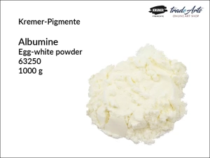Albumina naturalna w proszku Kremer-Pigmente; opak. 1000 g