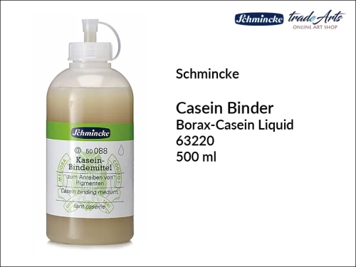 Kazeina w płynie 500 ml  Schmincke, Schmincke kazeina w płynie 500 ml, emulsja kazeinowa, kazeina w płynie, emulsja kazeinowa do farb, kazeina Schmincke, tradearts,