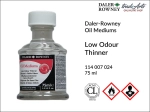 Rozcieńczalnik bezzapachowy do farb olejnych Low Odour Thinner Daler-Rowney, opak. 75 ml