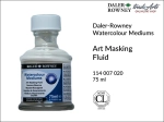 Płyn maskujący do akwareli Art Masking Fluid Daler-Rowney, opak. 75 ml 