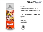 Werniks retuszerski do farb olejnych w aerozolu Ghiant Art Collection Spray Retouch, opak. 400 ml