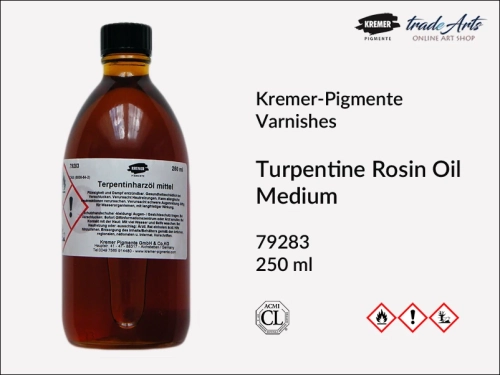 Rosin Oil Medium for violin varnishes, lakier skrzypcowy średni dla lutników Kremer-Pigmente, werniks żywiczny - lakier średni skrzypcowy Kremer-Pigmente, werniks podkładowy średni do lakierów skrzypcowych, lakier skrzypcowy,