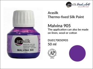 Farba do jedwabiu Dupont Arasilk, kolor: Malvina 905, opak. 50 ml