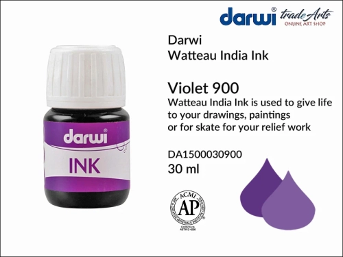Darwi India Ink made from water and shellac Violet 900. tusz indyjski szelakowy Violet 900 Darwi India Ink Ink, Darwi India Ink tusz indyjski  na szelaku,  tusz kaligraficzny, tusz rysunkowy, tusz indyjski, Darwi Indian Ink,