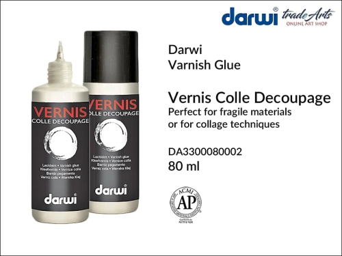 Darwi Varnish Glue Decoupage 80 ml, klej werniksowy 80 ml Darwi Colle Decoupage, Darwi Vernis Colle Decoupage - klej werniksowy 80 ml, klej werniksowy do decoupage,  kleje, werniksy, Darwi Vernis Colle,